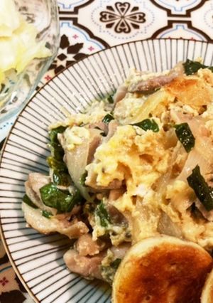 レモンとバジル！シチリア風の親子丼-レシピのメイン写真
