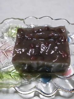 粒あんから作った水ようかん-レシピのメイン写真