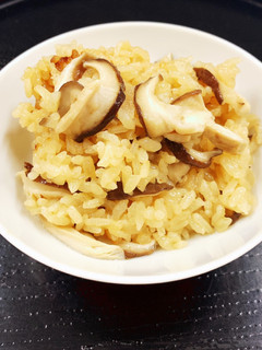 生しいたけのやみつき炊き込みご飯♪♪-レシピのメイン写真