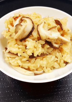 生しいたけのやみつき炊き込みご飯♪♪-レシピのメイン写真