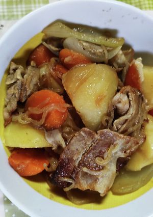 111 普通のうちの肉じゃが-レシピのメイン写真