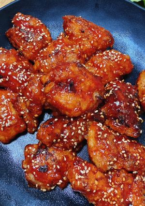 ヤンニョムチキン-レシピのメイン写真