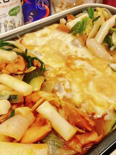 焼肉のタレで簡単!チーズタッカルビ-レシピのメイン写真