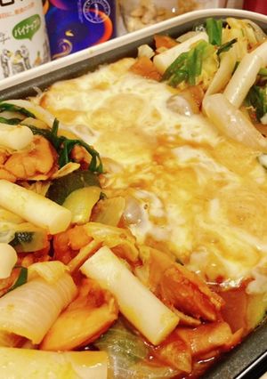 焼肉のタレで簡単!チーズタッカルビ-レシピのメイン写真