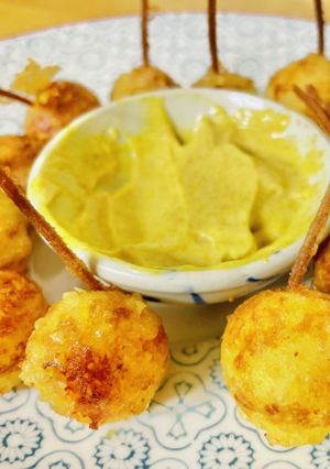 簡単おつまみ☆ポテトロリポップ♬-レシピのメイン写真