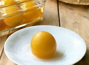 梅講師直伝㊻完熟梅の甘露煮（コンポート）-レシピのメイン写真