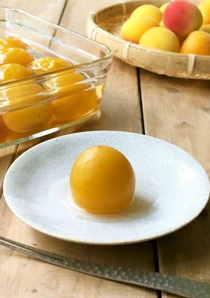 梅講師直伝㊻完熟梅の甘露煮（コンポート）-レシピのメイン写真
