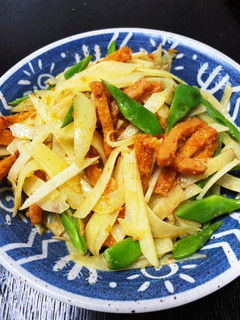いんげんと赤天(島根名物)のマヨ炒め-レシピのメイン写真