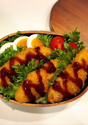 のっけ弁当2021.06.21鮭フライ-レシピのメイン写真