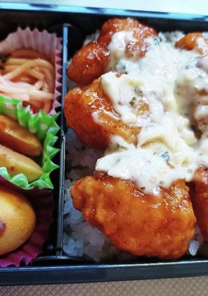 高校生息子弁当（6月21日）-レシピのメイン写真