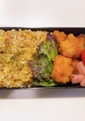 炒飯弁当-レシピのメイン写真
