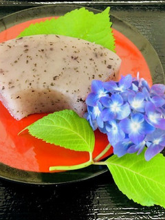 高齢者の夏のおやつに ゆかり羊羹-レシピのメイン写真
