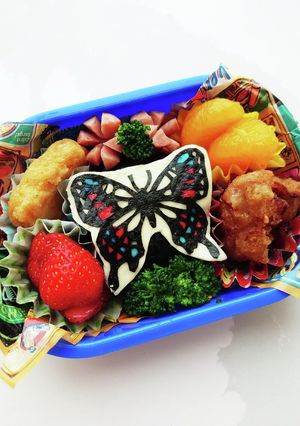 ちょうちょのキャラ弁 お弁当-レシピのメイン写真