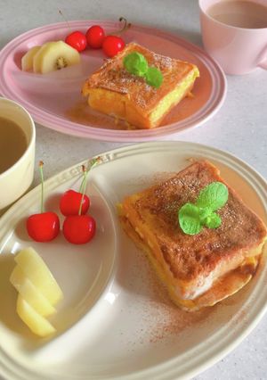 シナモンフレンチトースト-レシピのメイン写真
