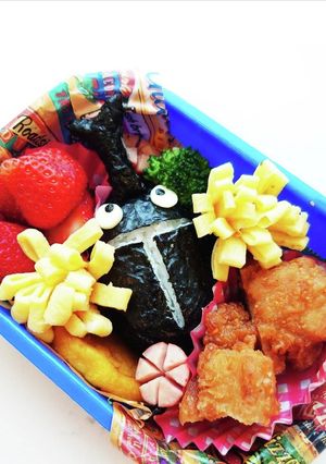 カブトムシのキャラ弁 お弁当!!-レシピのメイン写真