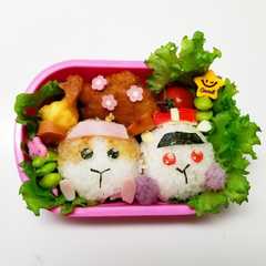 プイプイ モルカー キャラ弁-レシピのメイン写真
