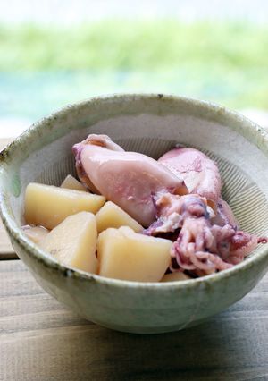 ヤリイカとじゃがいもの煮物-レシピのメイン写真