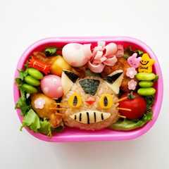 トトロ ネコバス キャラ弁 お弁当-レシピのメイン写真
