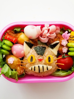 トトロ ネコバス キャラ弁 お弁当-レシピのメイン写真