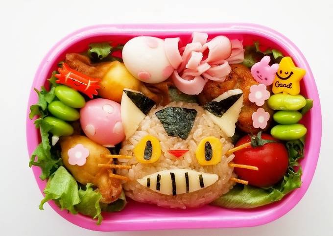 トトロ ネコバス キャラ弁 お弁当 by Kechon1210 【クックパッド】 簡単おいしいみんなのレシピが392万品