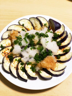 レンジで簡単♫ ナスのおろし添え-レシピのメイン写真