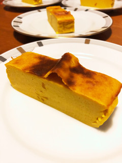 ハロウィンにも♪かぼちゃのチーズケーキ-レシピのメイン写真