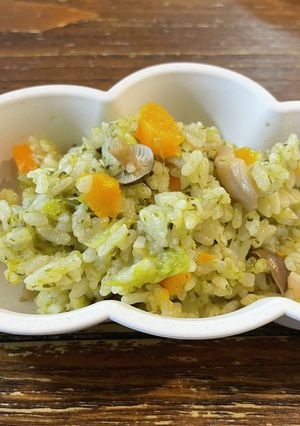 離乳〜幼児食♡ブロッコリー炊き込みご飯-レシピのメイン写真
