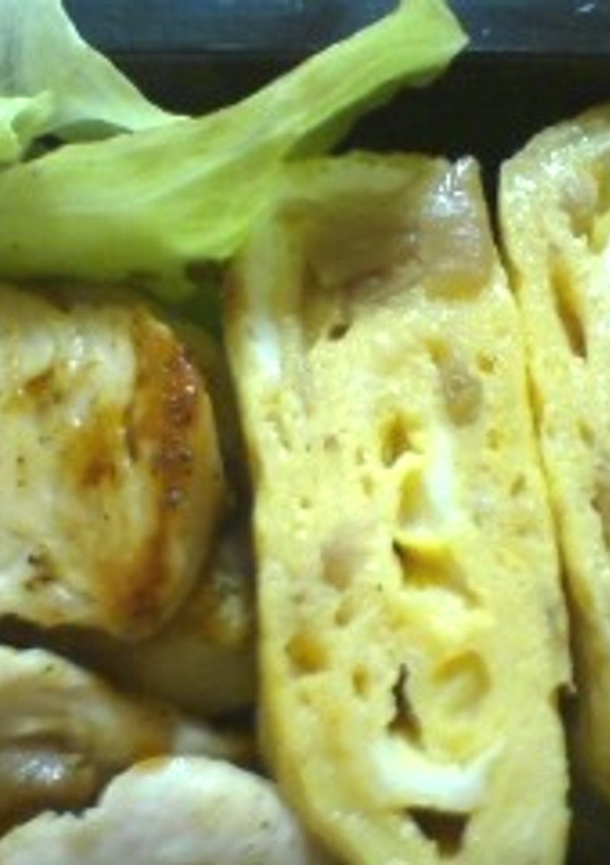 簡単!!　お弁当に一品　なめ茸の玉子焼き-レシピのメイン写真