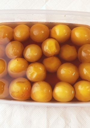 梅の白ワイン煮(コンポート)-レシピのメイン写真