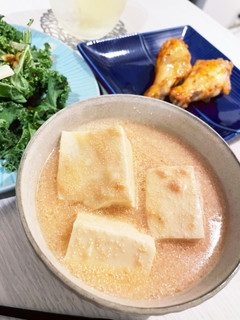 超簡単!豆腐の明太子スタミナあんかけ煮-レシピのメイン写真
