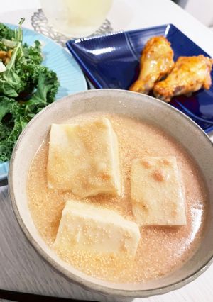 超簡単！豆腐の明太子スタミナあんかけ煮-レシピのメイン写真