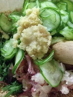 田舎の冷や汁うどん-レシピのメイン写真