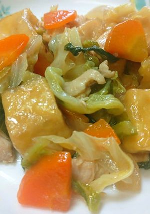 【保育園給食】凍り豆腐のオランダ煮-レシピのメイン写真