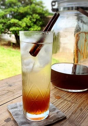 オレンジとシナモンのサワードリンク-レシピのメイン写真