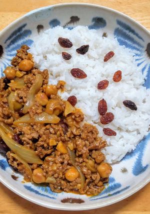 ミックスビーンズでカレー-レシピのメイン写真