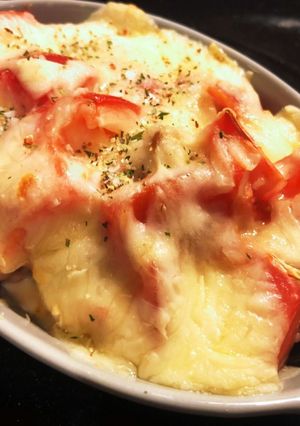 鶏もも肉とトマトのチーズ焼き-レシピのメイン写真