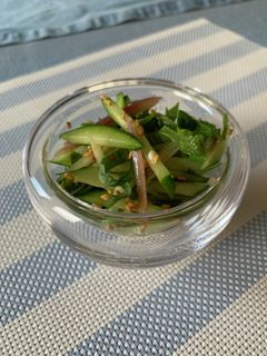 きゅうり、おくら、みょうが、しそのあえ物-レシピのメイン写真