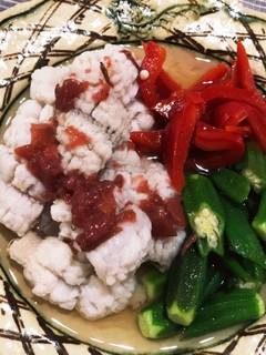 ハモの梅風味-レシピのメイン写真