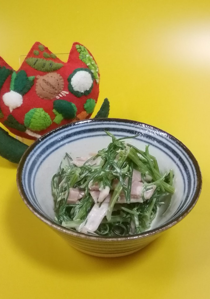 おかひじきのマヨぽん和え-レシピのメイン写真
