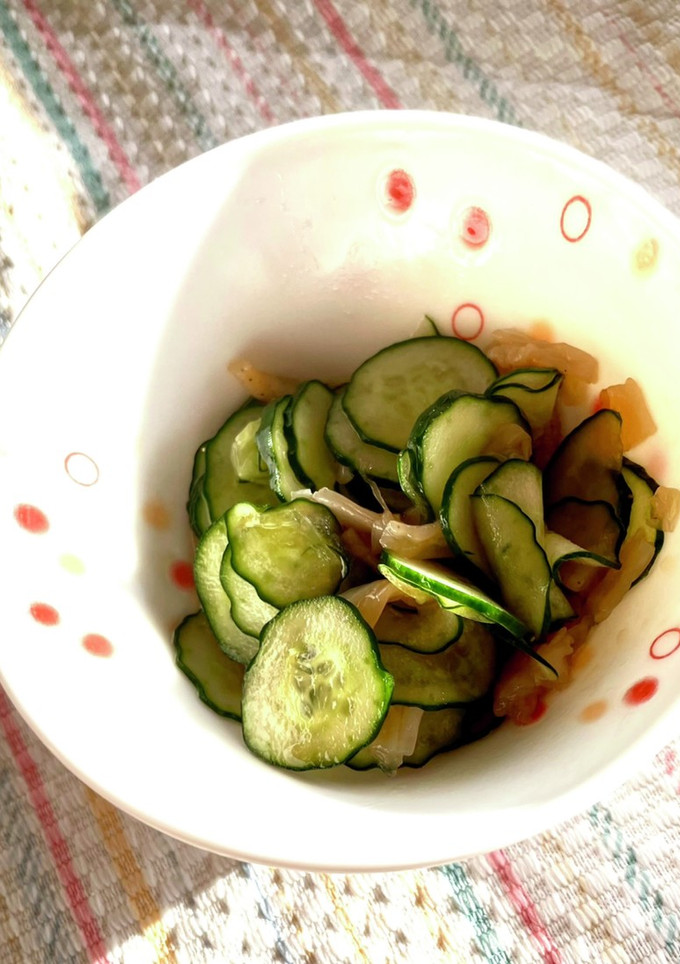 おつまみ貝ひもで、中華くらげ風和え物-レシピのメイン写真