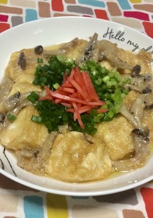 超簡単☆濃厚中華!マヨ揚げ出し豆腐♪♪♪-レシピのメイン写真