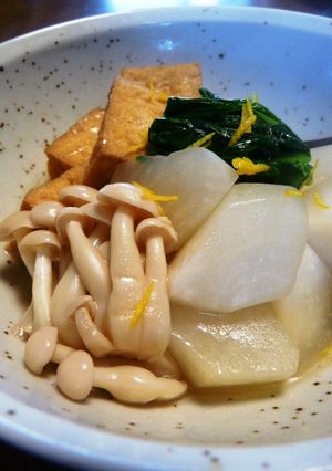 厚揚げと蕪の含め煮-レシピのメイン写真