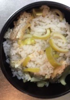 淡竹の炊き込みご飯-レシピのメイン写真