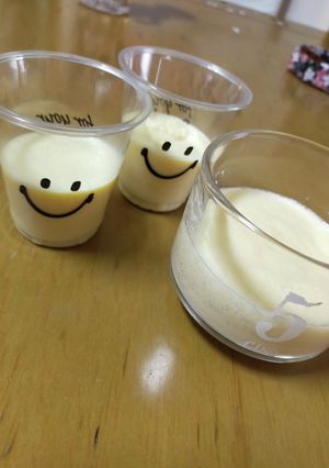 甘酒とアガーで！卵プリン-レシピのメイン写真