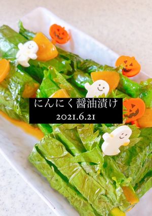 にんにく醤油漬け　2021.6.21-レシピのメイン写真