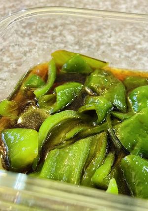 5分でぱぱっと！万願寺とうがらしの煮浸し-レシピのメイン写真