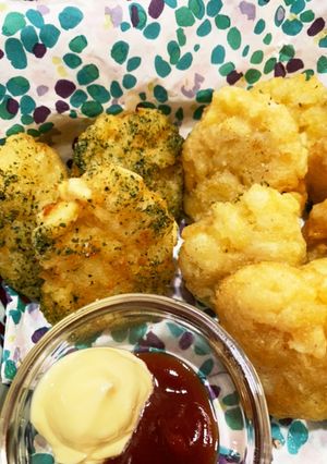 ゆかりのイブクロ新じゃがハッシュドポテト-レシピのメイン写真