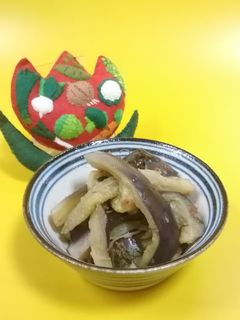 なすの梅おかか和え-レシピのメイン写真