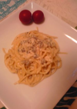 クリームパスタ　濃厚チーズ♪-レシピのメイン写真