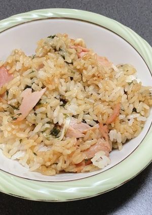 卵なし！美味しいハムチーズ海苔炒飯☆-レシピのメイン写真